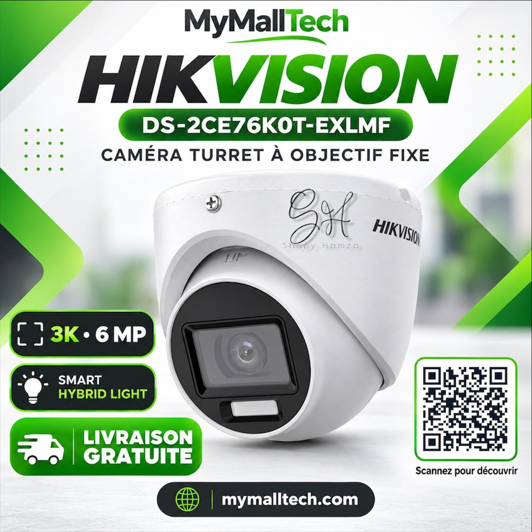 Hikvision Camera Turret 3K 5 MP
